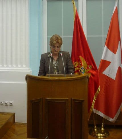 Branka Lopičić izabrana za predsjednicu ŽAD-a Cetinje Branka Lopičić izabrana za predsjednicu ŽAD-a Cetinje