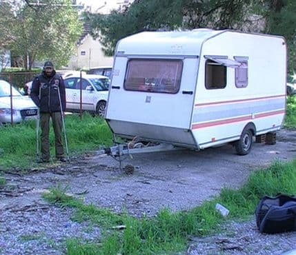 Opet izgorjela kamp kućica Vidoja Žugića Opet izgorjela kamp kućica Vidoja Žugića