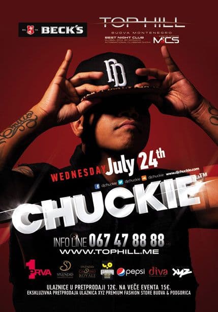 DJ Chuckie u Top Hill-u! DJ Chuckie u Top Hill-u!