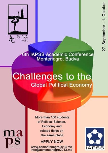 Crna Gora domaćin Međunarodne akademske konferencije IAPSS Crna Gora domaćin Međunarodne akademske konferencije IAPSS