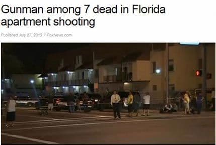 Florida: U pucnjavi sedmoro mrtvih Florida: U pucnjavi sedmoro mrtvih