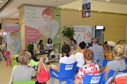 UDRUŽENJE RODITELJI: Uspješno obilježena Svjetska nedjelja dojenja UDRUŽENJE RODITELJI: Uspješno obilježena Svjetska nedjelja dojenja