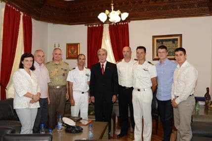 Opština Kotor priredila doček povodom uplovljavanja broda „Palinuro“ Opština Kotor priredila doček povodom uplovljavanja broda „Palinuro“