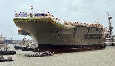 Pogledajte kako izgleda prvi indijski nosač aviona Pogledajte kako izgleda prvi indijski nosač aviona