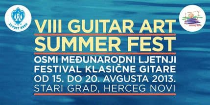 Karadaglić i Orkestar bez granica otvaraju Guitar Art Summer Fest Karadaglić i Orkestar bez granica otvaraju Guitar Art Summer Fest