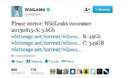 Osiguranje Asanža i Snoudena  od 400GB Osiguranje Asanža i Snoudena  od 400GB