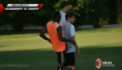 Baloteli je malo nervozan (VIDEO) Baloteli je malo nervozan (VIDEO)