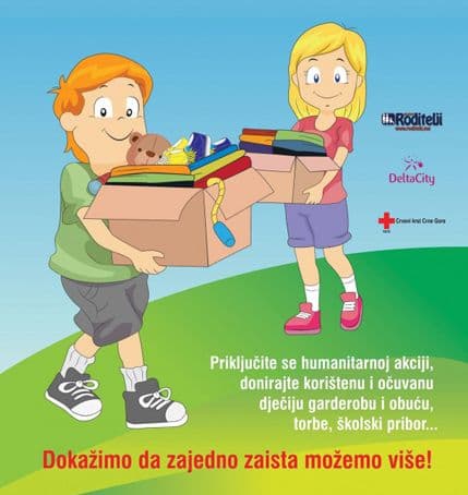 Crveni krst podržao akciju „Podijelimo, jer zajedno možemo više“  Crveni krst podržao akciju „Podijelimo, jer zajedno možemo više“