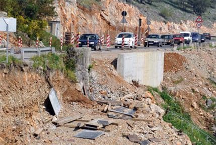 Rekonstrukcija dijela starog puta za Danilovgrad do 1. novembra Rekonstrukcija dijela starog puta za Danilovgrad do 1. novembra