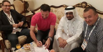 Goran Stojanović brani za Katar!! Goran Stojanović brani za Katar!!