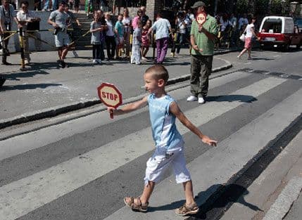AMSCG: Oprezno pored škola AMSCG: Oprezno pored škola