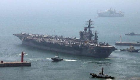 Američki nosač aviona plovi ka Siriji Američki nosač aviona plovi ka Siriji