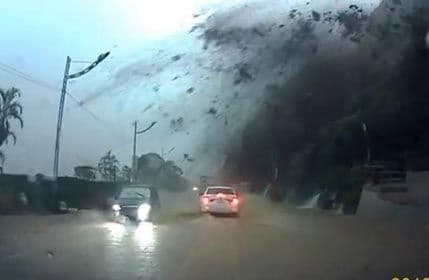 VIDEO: Mega odron na putu u Tajvanu VIDEO: Mega odron na putu u Tajvanu