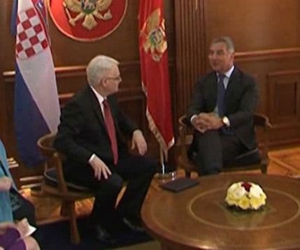 Josipović sa Đukanovićem: Crna Gora na pravom putu da postane 29. članica EU Josipović sa Đukanovićem: Crna Gora na pravom putu da postane 29. članica EU