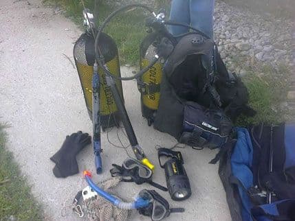 Zaplijenjene podvodne puške na Skadarskom jezeru Zaplijenjene podvodne puške na Skadarskom jezeru