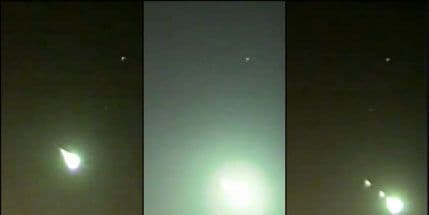 VIDEO: Meteorit eksplodirao iznad sjevernog Jadrana VIDEO: Meteorit eksplodirao iznad sjevernog Jadrana