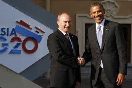 Putin - Obama: Rukovanje i osmjeh Putin - Obama: Rukovanje i osmjeh