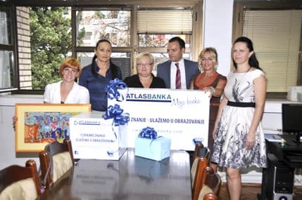 Atlas banka pokrenula akciju ,,Cijenimo znanje – ulažemo u obrazovanje“ Atlas banka pokrenula akciju ,,Cijenimo znanje – ulažemo u obrazovanje“