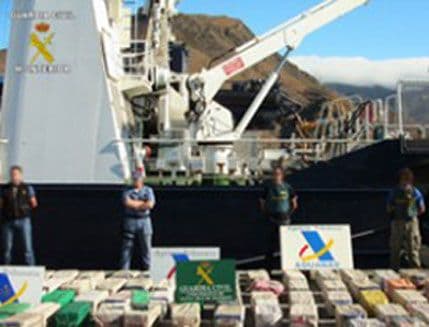 Španija: Zaplijenjeno 800 kilograma kokaina Španija: Zaplijenjeno 800 kilograma kokaina