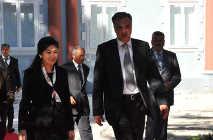 Vujanović i Šinavatra: Uspostaviti intenzivnu saradnju dvije države Vujanović i Šinavatra: Uspostaviti intenzivnu saradnju dvije države