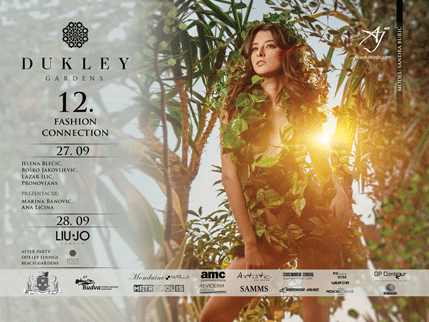 Dukley gardens fashion connection 27. i 28. septembra u Budvi Dukley gardens fashion connection 27. i 28. septembra u Budvi