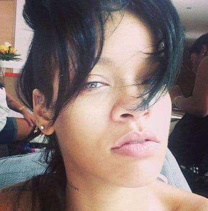 FOTO: Rijana bez šminke FOTO: Rijana bez šminke