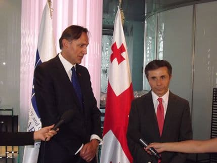 Krivokapić razgovarao sa Ivanišvilijem Krivokapić razgovarao sa Ivanišvilijem