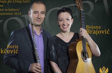 Duo Nikčević-Brajović nastupa u Kolašinu Duo Nikčević-Brajović nastupa u Kolašinu