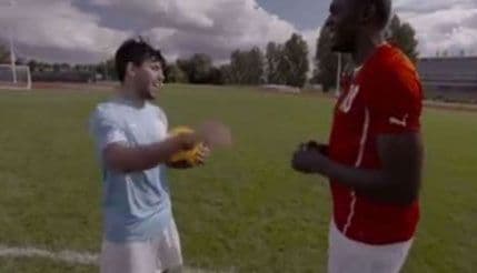 VIDEO: Bolt sprema Aguera za mančesterski derbi VIDEO: Bolt sprema Aguera za mančesterski derbi