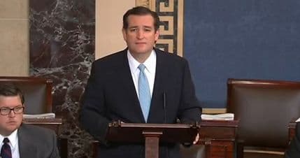 Američki senator drži govor koji traje već 20 sati! Američki senator drži govor koji traje već 20 sati!