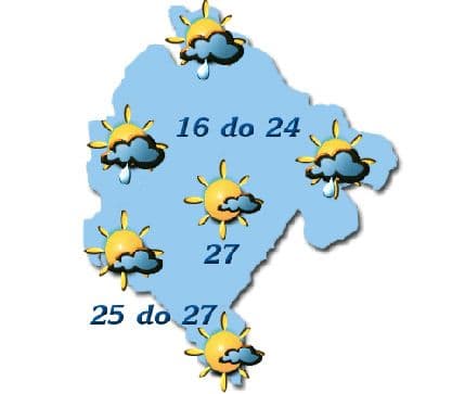 Iskoristite topli vikend, u ponedjeljak kiša i pad temperature Iskoristite topli vikend, u ponedjeljak kiša i pad temperature