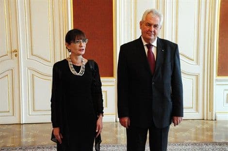 Ambasadorka Slavica Milačić predala akreditive predsjedniku Češke Ambasadorka Slavica Milačić predala akreditive predsjedniku Češke