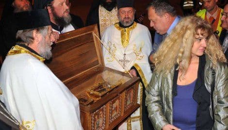 U Niš stigla ruka Jovana Krstitelja  U Niš stigla ruka Jovana Krstitelja