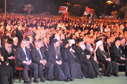 AMFILOHIJE: Podgorica je hramom postala prestoni grad; VUJANOVIĆ: Crna Gora, centar vaseljenskog pravoslavlja AMFILOHIJE: Podgorica je hramom postala prestoni grad; VUJANOVIĆ: Crna Gora, centar vaseljenskog pravoslavlja