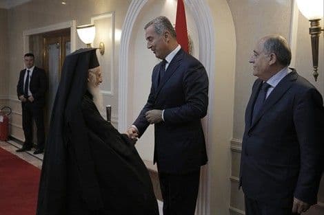 Đukanović primio patrijarhe Đukanović primio patrijarhe