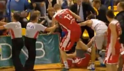 VIDEO: Tuča na meču Lijetuvos Ritasa VIDEO: Tuča na meču Lijetuvos Ritasa