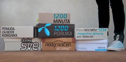 Nova akcija u Telenoru za nove pripejd korisnike Nova akcija u Telenoru za nove pripejd korisnike
