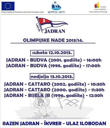 Olimpijske nade u Herceg Novom  Olimpijske nade u Herceg Novom