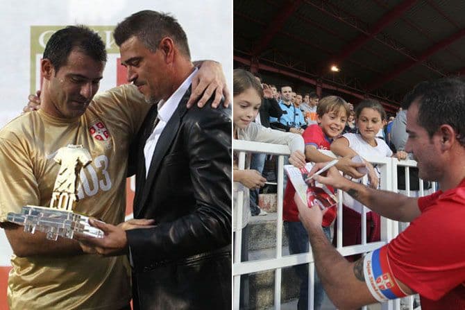 Dejan Stanković se rekordom oprostio od reprezentacije Srbije Dejan Stanković se rekordom oprostio od reprezentacije Srbije