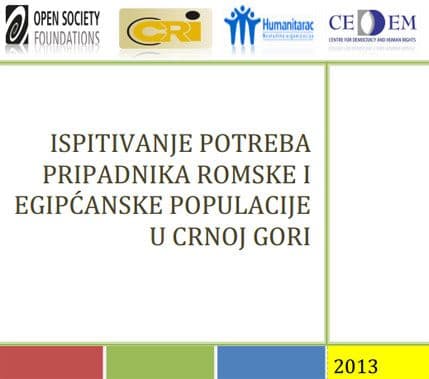 CEDEM: Romi i Egipćani više ne žele da žive od danas do sjutra CEDEM: Romi i Egipćani više ne žele da žive od danas do sjutra