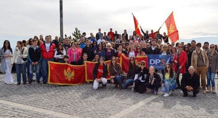 Mladi DPS-a na Lovćenu Mladi DPS-a na Lovćenu