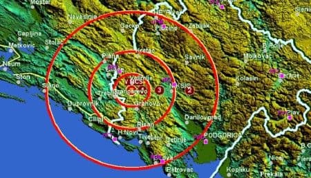 Manji zemljotres kod Nikšića Manji zemljotres kod Nikšića