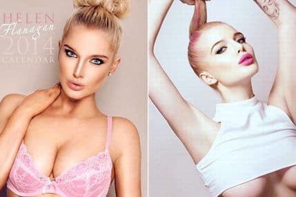 Najseksipilnija žena Velike Britanije na kalendaru za 2014. godinu Najseksipilnija žena Velike Britanije na kalendaru za 2014. godinu