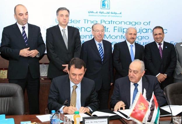 Potpisam sporazum o saradnji privrednih komora Crne Gore i Amana Potpisam sporazum o saradnji privrednih komora Crne Gore i Amana