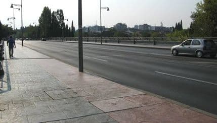 Podgorica: Oboren pješak kod mosta Blaža Jovanovića Podgorica: Oboren pješak kod mosta Blaža Jovanovića