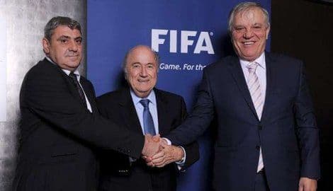 Karadžić i Vokri na sastanku kod Blatera Karadžić i Vokri na sastanku kod Blatera