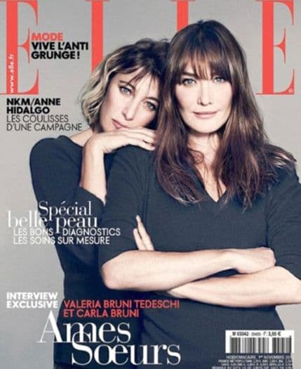 Karla Bruni sa sestrom na naslovnici francuskog Voga Karla Bruni sa sestrom na naslovnici francuskog Voga