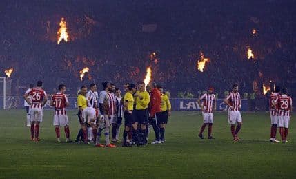 Suspendovani stadioni Zvezde i Partizana Suspendovani stadioni Zvezde i Partizana