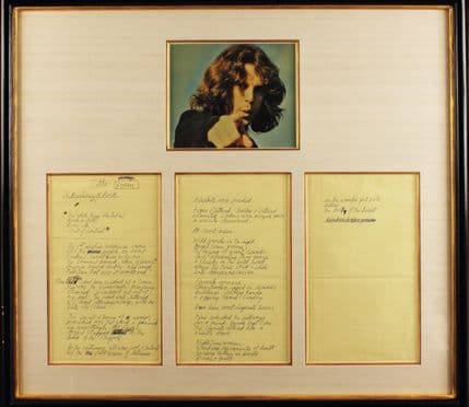 Na prodaju bilježnica Džima Morisona Na prodaju bilježnica Džima Morisona