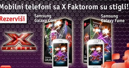 U ponudi M:tel-a X faktor telefoni i dodaci U ponudi M:tel-a X faktor telefoni i dodaci